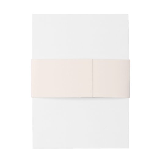 Elegant Peach Sparkle Wedding Script Calligraphy Einladungsbanderole (Rückseitenbeispiel)