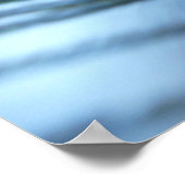 Elegant Peacock Feather Poster (Ecke)