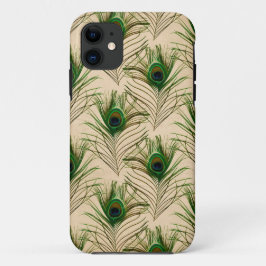 Elegant Peacock Feathers Chic Stylish Case-Mate iPhone Hülle
