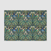Elegant Peacock Garden Seidenpapier (Vorderseite)
