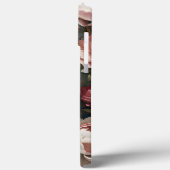 Elegant Peacock Pink Peonies Case-Mate iPhone Hülle (Rückseite / Links)