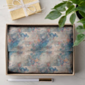 Elegant Peacock Seidenpapier (Geschenk)