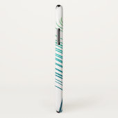 Elegant Peacock Vintag Monogram Case-Mate iPhone Hülle (Hinten/Rechts)