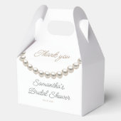 Elegant Pearl Brautparty Geschenkschachtel (Vorderseite)
