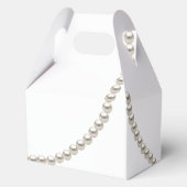 Elegant Pearl Brautparty Geschenkschachtel (Rückseite)