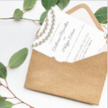 Elegant Pearl String Wedding Einladung<br><div class="desc">Feiern Sie Ihren besonderen Tag mit dieser eleganten Hochzeitseinladung, die mit einem raffinierten Perlenschmuck geschmückt ist. Der weiche Elfenbeinhintergrund und die zarten Perlen schaffen einen zeitlosen und luxuriösen Look, perfekt für eine klassische oder formelle Hochzeit. Diese Einladung, die mit den Namen der Braut und des Bräutigams und den Veranstaltungsdetails individuell...</div>