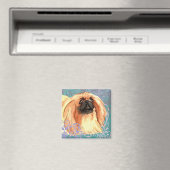 Elegant Pekingese Magnet (In Situ (Geschirrspüler))