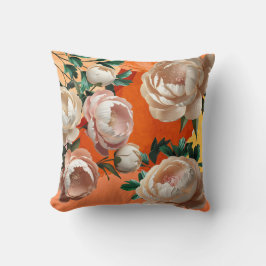Elegant Peony Throw Kissenfloral Zuhause Décor Kissen