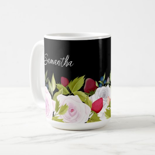 Elegant Personalisiert Kaffeetasse (Vorderseite Links)