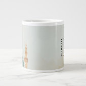Elegant Personalisiert Masjid An-Nabawi Eid Mubara Jumbo-Tasse (Vorderseite)