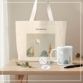 Elegant Personalisiert Masjid An-Nabawi Eid Mubara Jumbo-Tasse