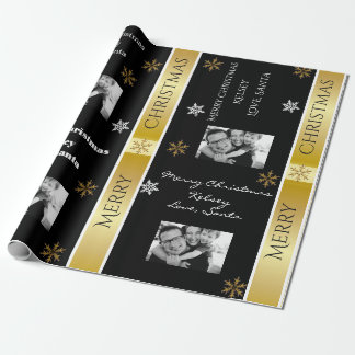 Elegant Personalisiert mit Bild Geschenkpapier