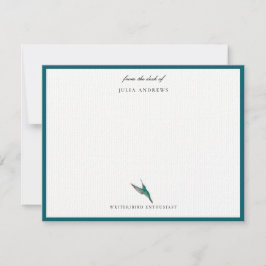 Elegant personalisiert mitteilungskarte