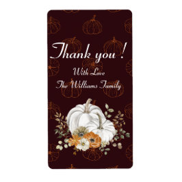 Elegant Personalisiert Vielen Dank