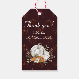 Elegant Personalisiert Vielen Dank, Geschenk Tag Geschenkanhänger