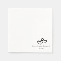 Elegant Personalisiert Wedding Napkins
