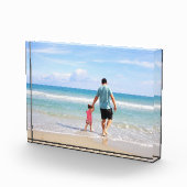 Elegant Personalized Acrylic Photo Plaque Fotoblock (Rechts)