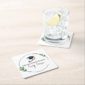 Elegant Personalized Cardboard Coasters Rechteckiger Pappuntersetzer (Vor Ort)
