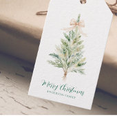 Elegant Personalized Christmas Tree Geschenkanhänger