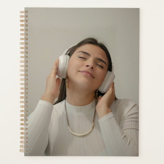 Elegant Personalized Custom Photo Planer (Vorderseite)