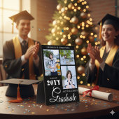 Elegant Personalized Graduation Keepsake Photo Fotoplatte