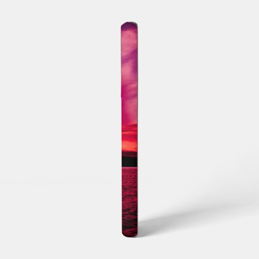 Elegant Personalized Name Dusk Sunset Water Samsung Galaxy Hülle (Linke Seite)