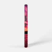 Elegant Personalized Name Dusk Sunset Water Samsung Galaxy Hülle (Rechte Seite)