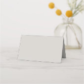 Elegant Personalized Wedding Place Card – Simple Platzkarte (Rückseite)