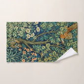 Elegant Pheasant Inspiriert von William Morris Handtuch (Handtuch)