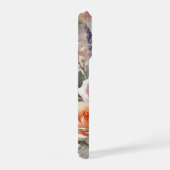 Elegant Phone Case with Pink and White Roses iPhone Hülle (Rechte Seite)