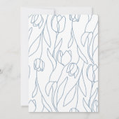 Elegant Photo Happy Easter  Feiertagskarte (Rückseite)