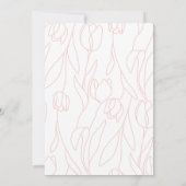 Elegant Photo Happy Easter  Feiertagskarte (Rückseite)