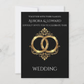 Elegant Photo Wedding Invitation Card – Modern Einladung (Vorderseite)
