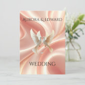 Elegant Photo Wedding Invitation Card – Modern Einladung (Stehend Vorderseite)