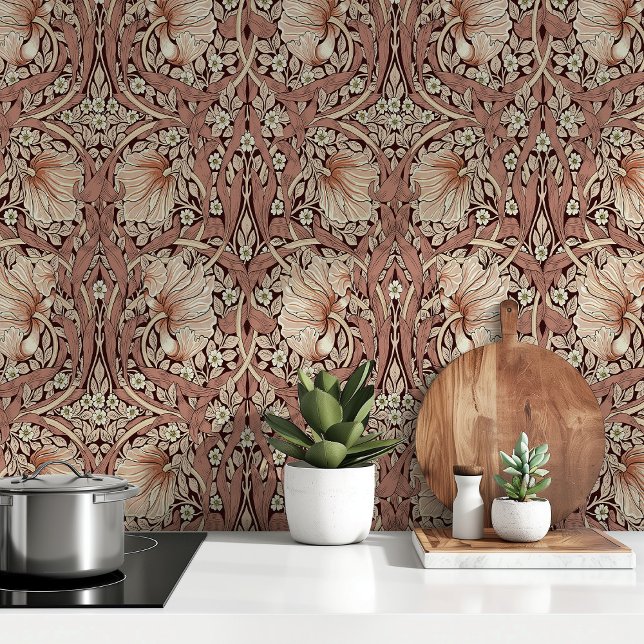 Elegant Pimpernel Primrose Dusty Pink & Cream Tapete (Von Creator hochgeladen)