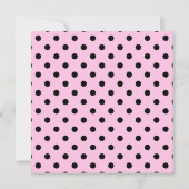 ELEGANT PINK BACHELORETTE EINLADUNG (Rückseite)