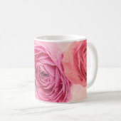 Elegant pink bouquets  kaffeetasse (VorderseiteRechts)