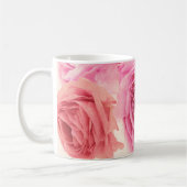 Elegant pink bouquets  kaffeetasse (Links)