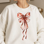 Elegant Pink Bow Coquette Feminine Sweatshirt<br><div class="desc">Fügen Sie Ihrem Kleiderschrank eine Touch Charme mit diesem eleganten,  rosa Bow Sweatshirt hinzu! Es ist mit einer schicken,  coquette-inspiriert Ästhetik gestaltet und ist ideal für diejenigen,  die sanfte,  feminine Stile Liebe.</div>