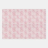 Elegant Pink Branch Custom - Spring Floral Geschenkpapier Set (Vorderseite)