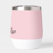 Elegant Pink Bridal Shower (Rückseite)