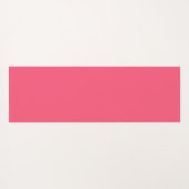 Elegant Pink Doe-patterned Christmas Yogamatte (Rückseite (Horizontal))