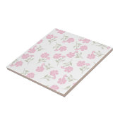 Elegant Pink Floral Pattern Ceramic Tile for Home Fliese (Seite)