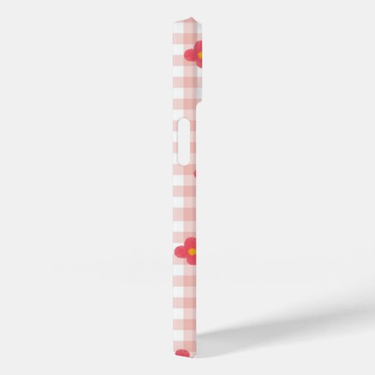 Elegant Pink Floral Phone Case (Rückseite / Rechts)