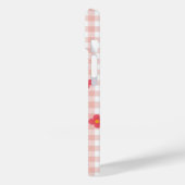 Elegant Pink Floral Phone Case (Rückseite / Links)