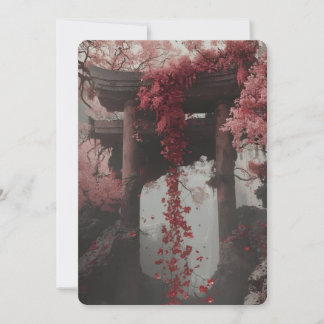 Elegant Pink Floral Wedding Invitation – Botanical Einladung