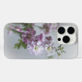 Elegant Pink Flowers Custom iPhone Case (Rückseite (Horizontal))
