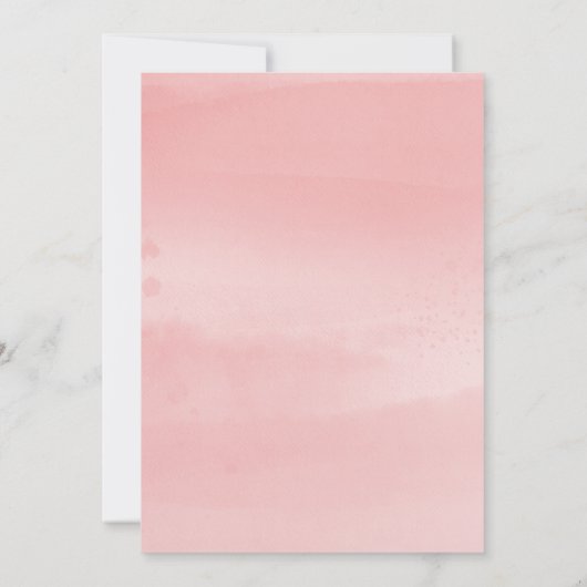 Elegant Pink Gold Eiffelturm Paris Sweet 16 Einladung (Rückseite)