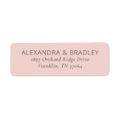 Elegant Pink Minimalist (Vorne)