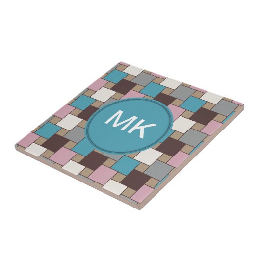 Elegant Pink Nectar Fliese (Seite)